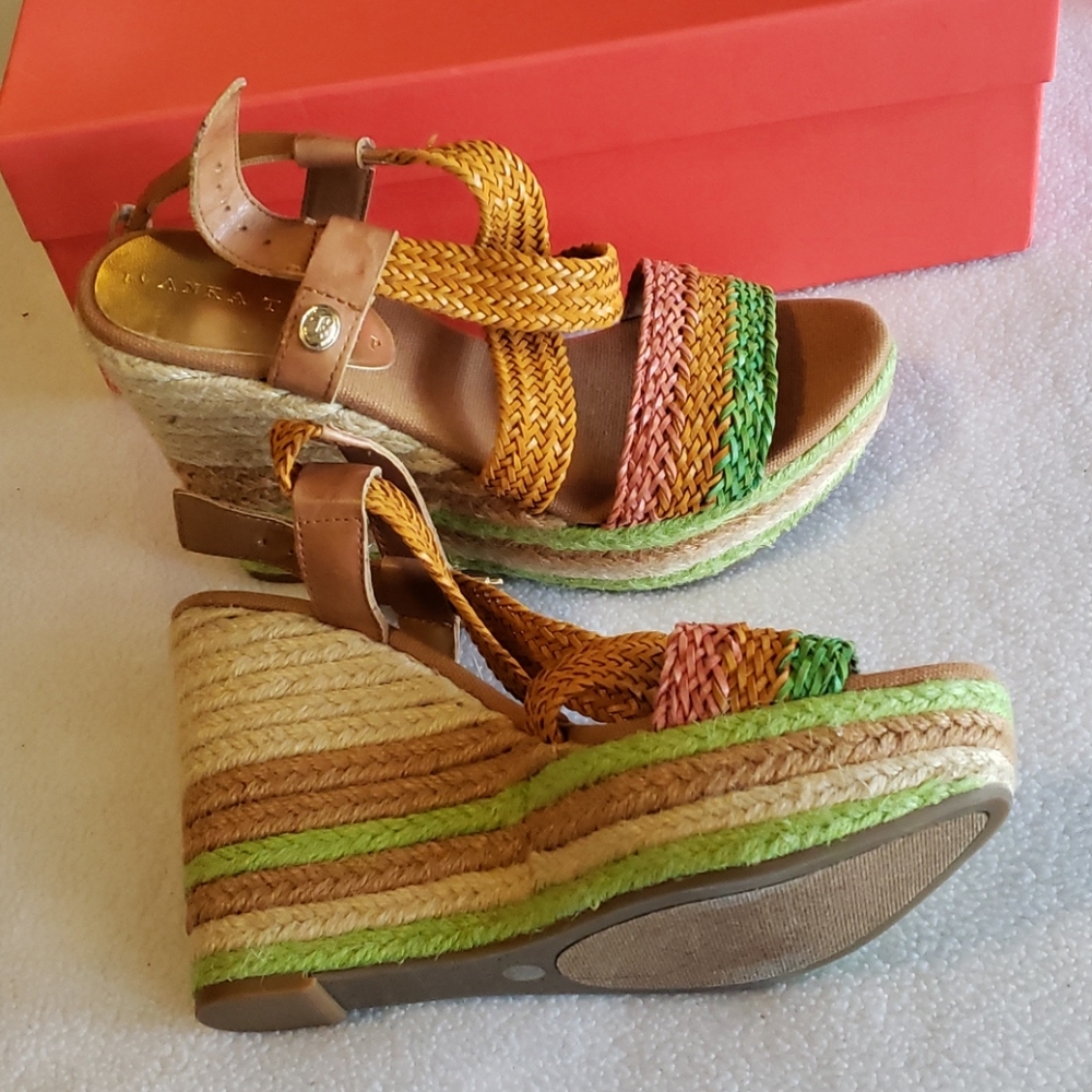 Ivanka Trump wedges sandals. New